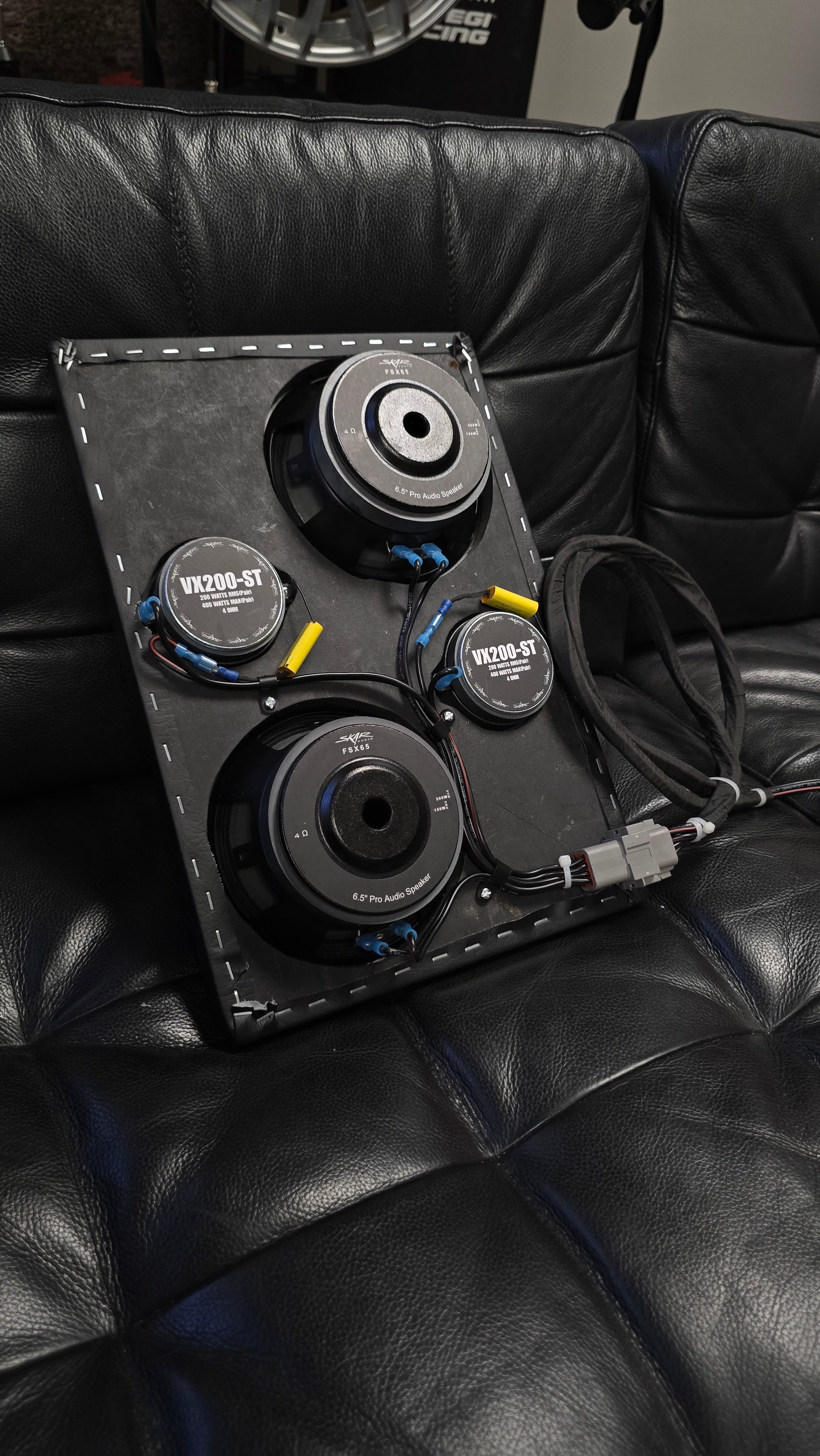 Speaker Installed & Wired