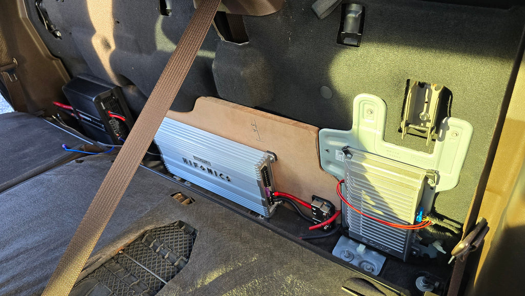 F250 Amp Rack