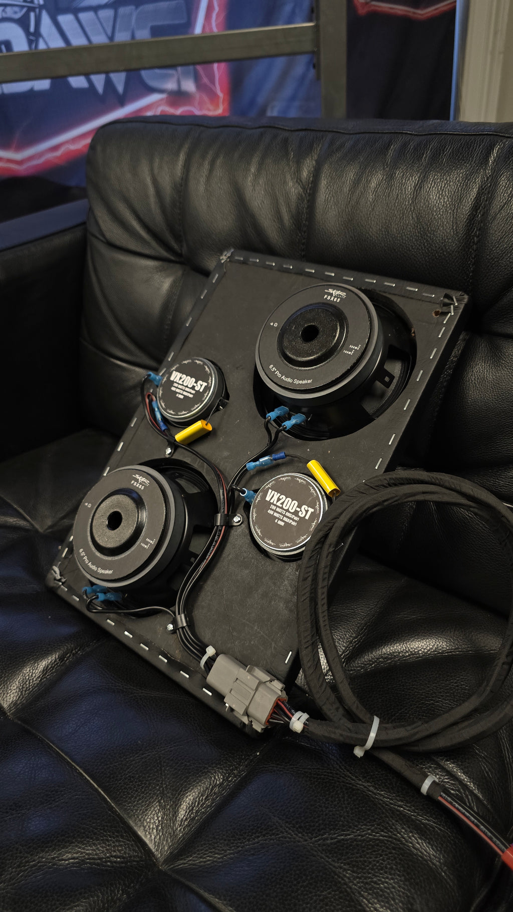 Speaker Installed & Wired