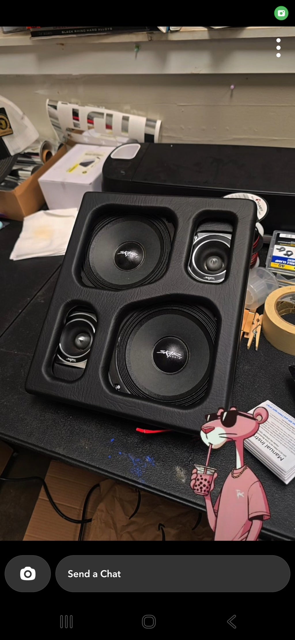 Custom CupHolder Speaker Panel- Any Vehicle